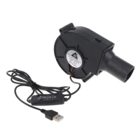 9733 BBQ Air Blower Fan DC5V 3600R Adjustable for Barbecue Camping Dropship