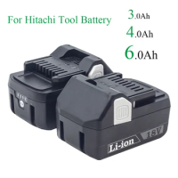 For Hitachi Tool Battery 3.0Ah-6.0Ah 18V Lithium Replacement Battery for Hitachi Power Tools BSL1830 BSL1840 DSL18DSAL BSL1815X