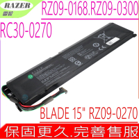 Razer 雷蛇 RA-RC30-0270 電池 BLADE 15吋 RZ09-0168 RZ09-0270 RZ09-0300 2018年 2019年 2020年 RZ09-03009T97