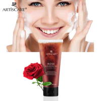 ARTISCARE Facial Cleanser for Blackhead Remove Rose Cleansing Gel Oil-control Deep Cleansing Foam Acne Cleansing Cream Face Care