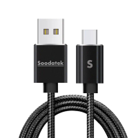 【Soodatek】USB2.0 A 對USB C 充電傳輸線(1m)