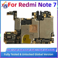 Mainboard for Xiaomi Redmi Note 7, Original Motherboard, with Google Playstore Installed, with Snapdragon 660 Processor