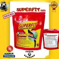 SUPERFIT RED VOER PAKAN ANAKAN LOLOHAN BURUNG MURAI KACER CENDET WAMBI PROTEIN TINGGI