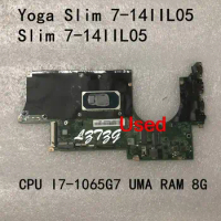 Used For Lenovo ideapad Yoga Slim 7-14IIL05/Slim 7-14IIL05 Laptop Motherboard CPU I7-1065G7 UMA RAM 8G FRU 5B20S43979