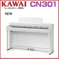 KAWAI CN301電鋼琴/ CN39新改款 電鋼琴 88鍵白色 /總代理工廠直營/三色可選/現貨供應