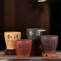 花盆 花器 紫砂花盆 精品紫砂花盆小多肉植物盆栽盆矮蘭花專用盆文竹菖蒲花盆