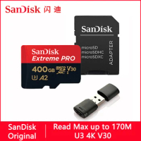 SanDisk Extreme PRO Micro SD Card 128GB 64GB 32GB 512GB 256G Micro SD 1TB Flash Memory Card SD U3 4K V30 Microsd TF Cards