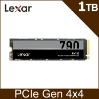 Lexar 雷克沙 NM790 M.2 2280 PCIe Gen4x4 NVMe 1TB 固態硬碟