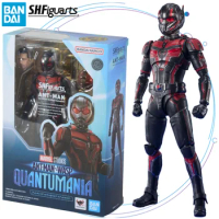 In Stock Original BANDAI SHFiguarts Ant-Man and The Wasp Quantumania Ant-Man Scott Lang Anime Toy SHF Action Figurine Gift