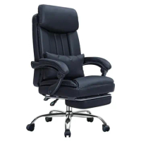 Office Chair Recliner Home Comfortable Swivel Chair Lifting High Back Tilt Adjustable Boss Chair