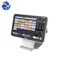 YYHC Windows 10/Android OS tablet pos billing machine smart metal ecr cash register