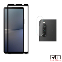 【RedMoon】SONY Xperia 10 V 手機保護貼2件組 9H玻璃保貼+厚版鏡頭貼