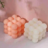 Bubble Cube Candle Soy Wax Aromatherapy Candle Ins Style Small Creative Scented Candle Desktop Ornaments Photo Props Best Gifts