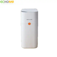 Echome Garbage Can Intelligent Induction Type Electric Household Large Capacity Automatic Bagging and Slitting Narrow Cylinder