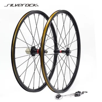 Alloy NBR 20" 451 406 MiniVelo Wheels 74m 100mm 130mm V Caliper Rim Brake Folding Recumbent Bike Minivelo Wheel