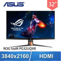 ASUS 華碩 ROG Swift PG32UQXR 32型 4K IPS 160Hz 量子點電競螢幕