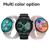 2023 New 1.43 Inch Smart Watch Women Heart Rate Monitor IP67 Waterproof Men Fitness Tracker for Xperia 1 II Samsung A03 Realme 6