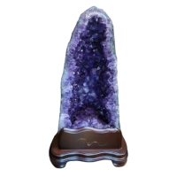 【雨揚】天然紫水晶洞(約22.15kg)