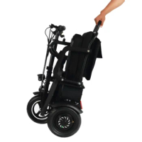 2022 New Easy Folding Mobile Scooter Compact Lightweight Portable Mini 3 Wheel Electric Mobility Scooter for the Elderly