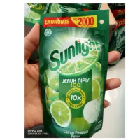 Sabun Cuci Piring Sunlight Jeruk Nipis Baru 90ml [Sembakonya Gading]