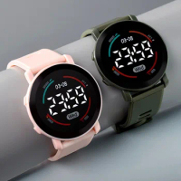 Waterproof Kids Smart Watch LED Digital Night Glow Sports Watch Versatile Electronic Watch For Children Boys Girls Gifts