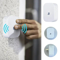 Ding Dong Compact Plug And Play Connection With Wifi Video Doorbell Simple 433 Protocol