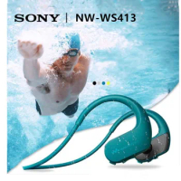 Sony NW-WS413 waterproof swimming running mp3 music player headset integrated accessories waterproof SONY WS413 Walkman