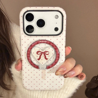 เคสแม่เหล็กไอโฟน Magsafe เคสลายจุด สำหรับ iPhone 17Pro Max,16 Pro, 15Pro Max, 14Pro, 13pro Max, 12Pr
