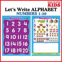 [MIND TO MIND KIDS] LET'S WRITE NUMBERS 1-20 (WRITING BOARD)
