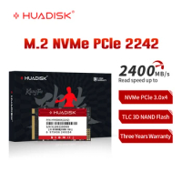 HUADISK SSD M2 NVMe 1TB 512GB 256gb 240gb 128gb Solid State Drive PCIe 3.0X4 NVMe M2 SSD 2242 for Orange PI 5 Laptop Lenovo S540