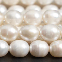 Natural White millet beads pearls natural luster millet beads shape loose beads size Options 4/6/8/10mm For Jewelry Making