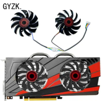 New For ASUS GeForce GTX1060 1050ti 1050 960 950 RX560 Graphics Card Replacement Fan