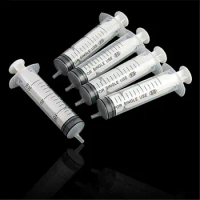 5Pcs 30mL Plastic Syringe Feeder Hydroponics Analyze Measuring Cups Nutrients Syringe for Injectors Pets Cat Feeders Tools