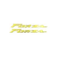 2 Pcs For Honda FORZA 125 250 300 350 750 Motorcycle Accessories PVC Fuel Tank Badge Logo Sticker Decorative Decals