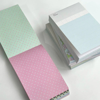 A7 Thick Notebook Writing Sticky Notes Decorative Inner Pages Basic Journal Paper Material Loose-lea