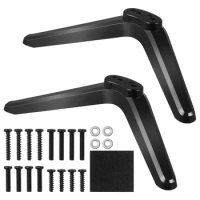 2pcs 32-55 Inch Tabletop TV Base Stand For TCL TV Stand Legs Pedestal Feet TV Stand Table Holder Top Desktop Bracket Accessories
