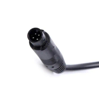 1 SET Female Cable Video 1 SET Output Signal Reversing Camera Video To 3 RCA 4-pin Male Camera Signal Conversion Cable