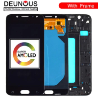 New 5.5'' AMOLED Display for SAMSUNG Galaxy J7 Pro J730 LCD For SAMSUNG J7 2017 J730 Display Touch Screen Digitizer