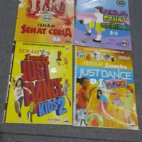 VCD senam sehat ceria anak 4disc original