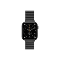 【LAUT 萊德】Apple Watch 38/40/41mm 磁吸時尚錶帶-黑
