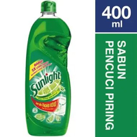 Sunlight Lime Botol 400ml - Sabun Cuci Piring 400 ml