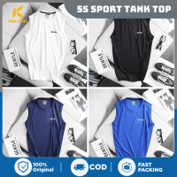 COD 5S SPORT TANK TOP RANDOM COLOR Singlet Basic Tanktop Gym Tanktop Jumbo Big Size Lekbong Pria Cot