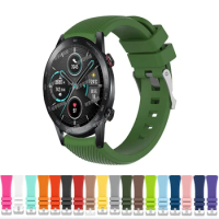 For Honor Magic Watch 2 46mm SmartWatch Strap 22mm Sport Silicone Bracelet For Honor Watch GS Pro/GS 3/Huawei GT 2 Watchband