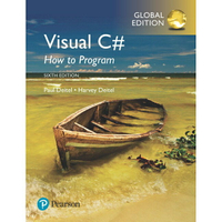 【原文】Visual C#: How to Program 6/E GE Deitel 9781292153469 華通書坊/姆斯