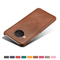 Luxury Vegan PU Leather Cover On The For Nokia X20 X10 Funda Wearable Slim Business Case For Nokia X 10 20 6.67" 2021 Capa Coque