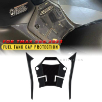 Central pedal protection Sticker 3D Tank pad Stickers Oil Gas Protector Cover Decoration For yamaha tmax 560 2022