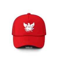Topi Trucker Merah Independence Day | Topi Anak | Topi Dewasa | Dirgahayu Indonesia | Merah Putih