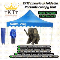 [ New Arrivals ] TKTT 10x10 Feet LUXURIOUS Super HeavyDuty Foldable Canopy Tent Gazebo Folding Porta
