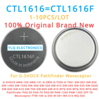 CTL1616F CTL1616 Energy Rechargeable Battery Casio Watch Capacitor G-SHOCK Pathfinder Waveceptor ECB500 G9300 GPW1000 GSTB200