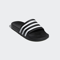 ADIDAS 愛迪達 ADILETTE AQUA 黑白色 情侶拖鞋 夏日 拖鞋 穿搭 男女 F35543